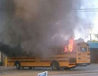 Duncan, SC bus fire
